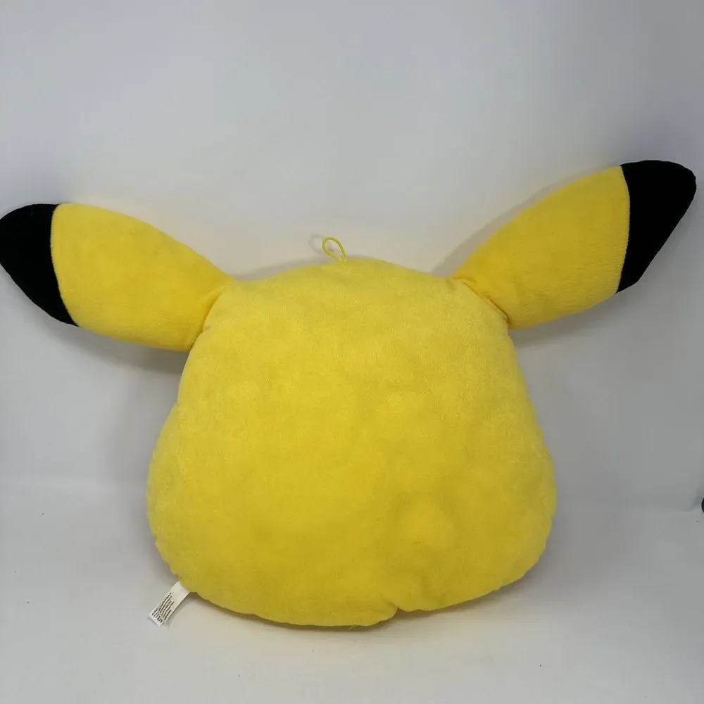 Pokemon Pikachu Plush Pillow Head Doll Plush Animal Toy Factory Glitter Cheeks‎